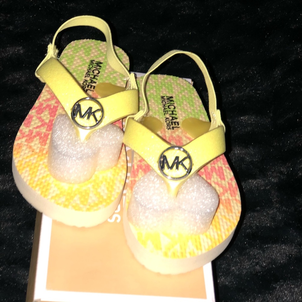 Mk Toddler Sandals